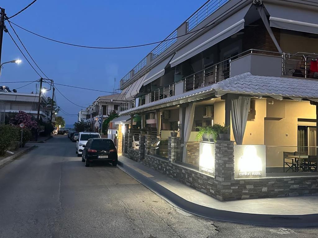 Avra Comfort Rooms Néa Potídea Kültér fotó